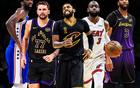4冠6亚！老詹NBA生涯队友最佳阵容出炉，大帝任重道远