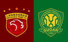 单外援国安客场0-0逼平五外援海港，角球1-14，禁区内射门1-16